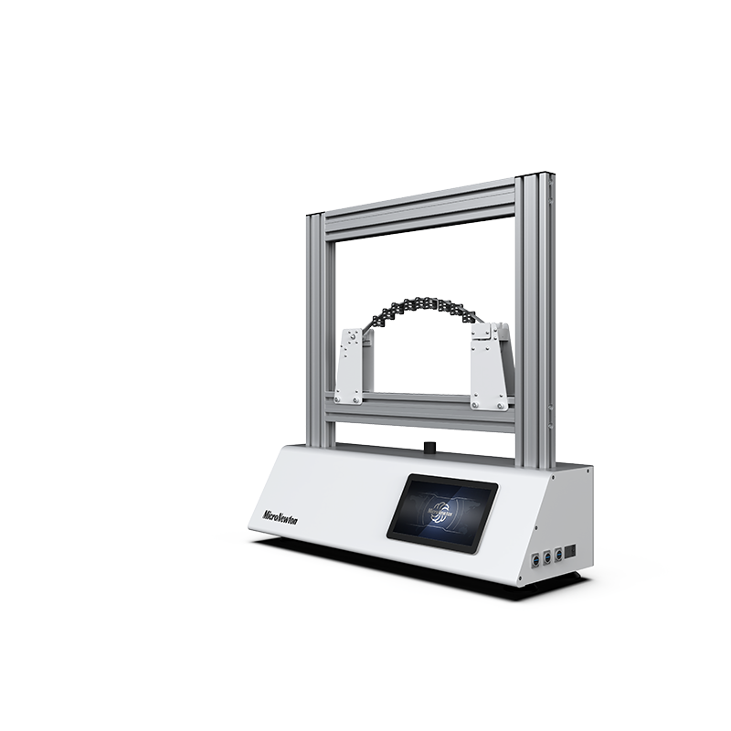 MST08-Experimental device for testing the constraint force of two hinged arches