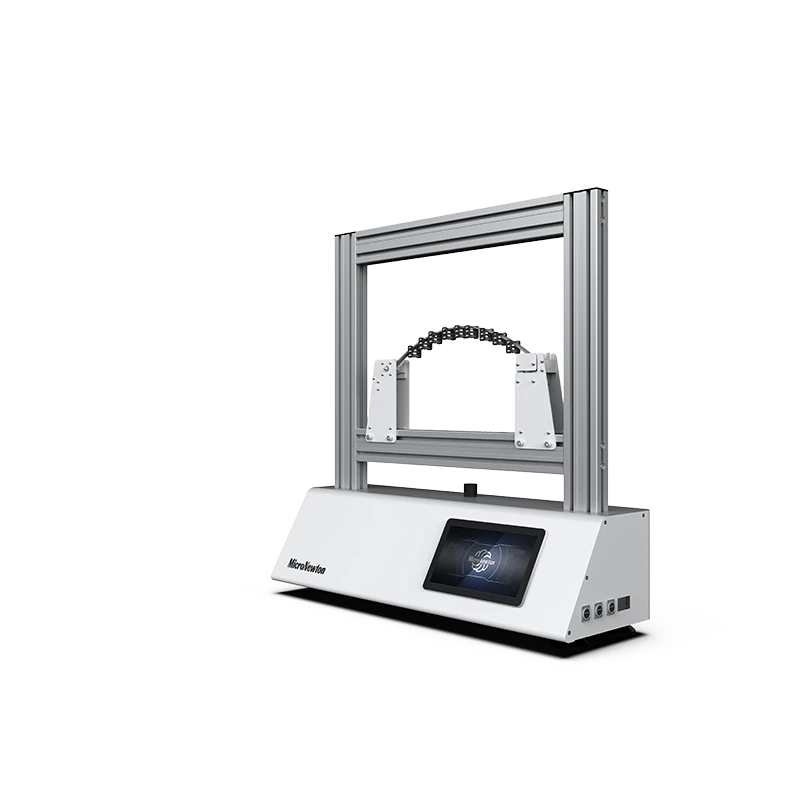 MST08-Experimental device for testing the constraint force of two hinged arches