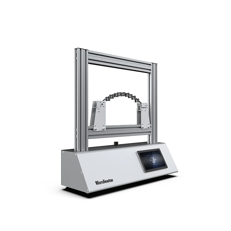 MST08-Experimental device for testing the constraint force of two hinged arches