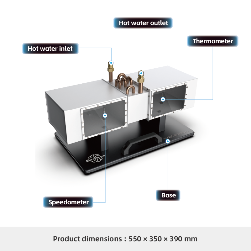 TH205-Water&ndash;Air Fin-and-Tube Heat Exchanger