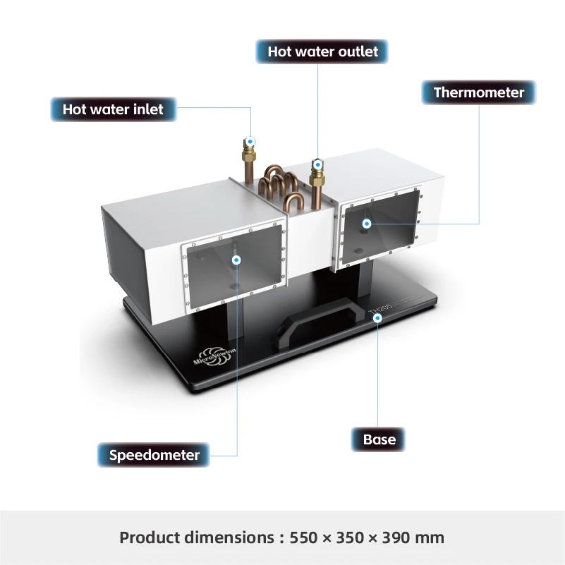 TH205-Water&ndash;Air Fin-and-Tube Heat Exchanger