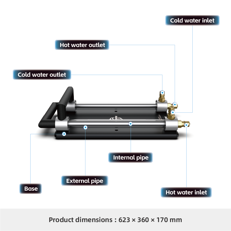 TH201-Concentric Tube Heat Exchanger