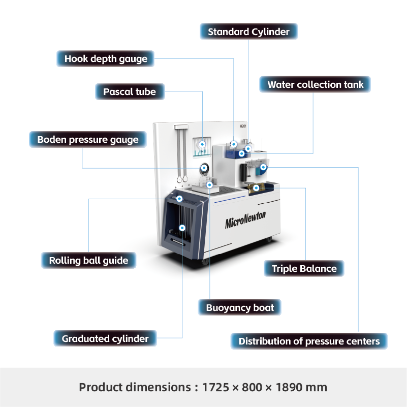 H201-Fluid Statics Experimental Apparatus