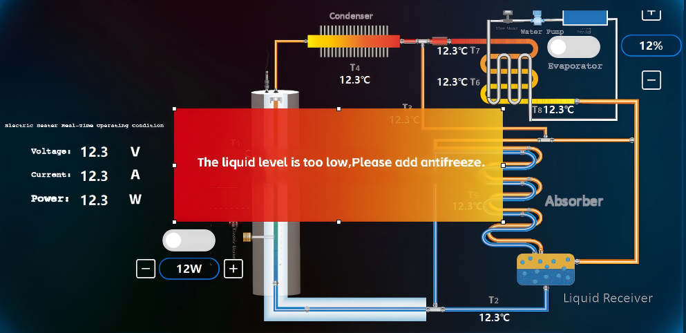 Vapor Absorption Refrigeration System Shipped for Refrigeration Laboratory Teaching