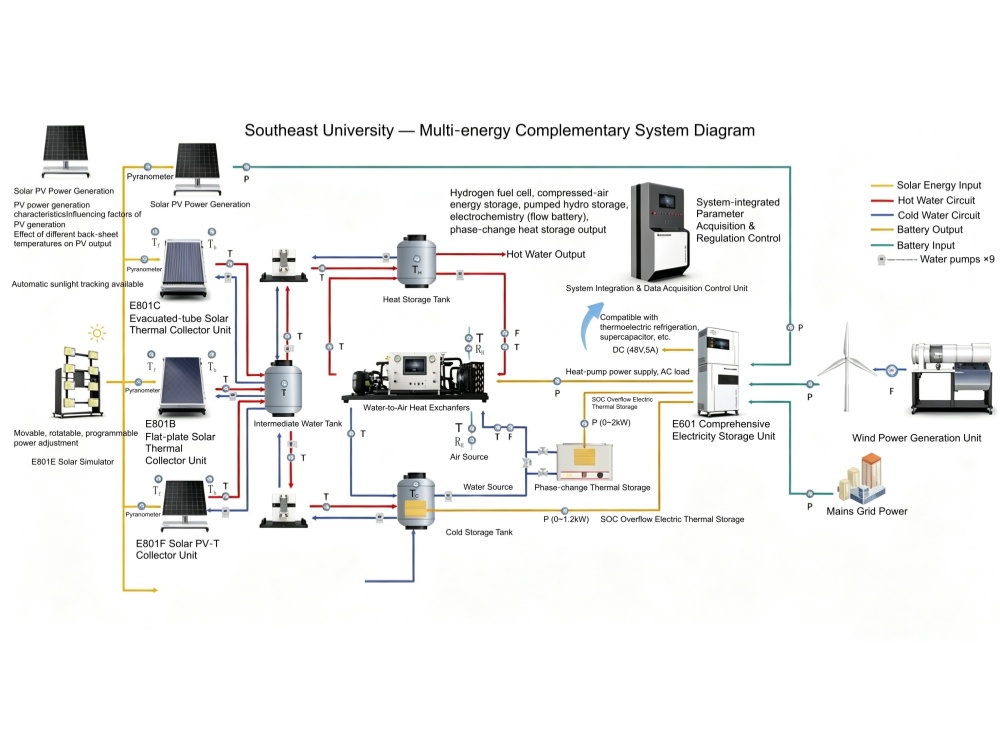 Practical Renewable Energy and Energy Storage Education at Southeast University