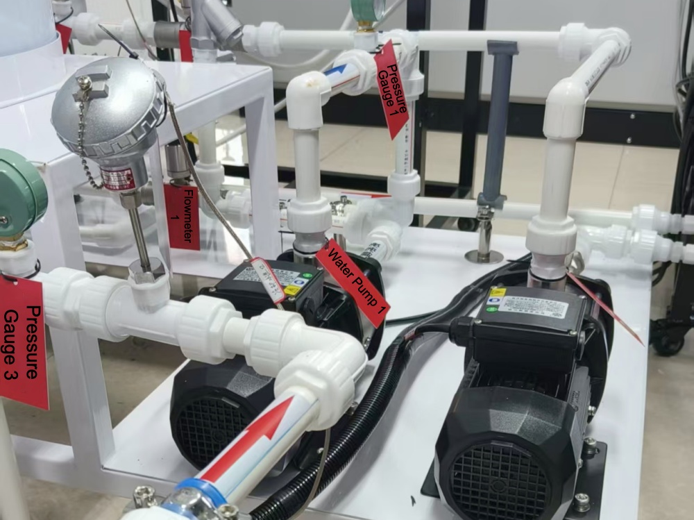 multi energy complementary experimental platform with source, storage and load blocks at Hebei University of Engineering